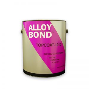 Commercial Water-Based Acrylic High Gloss White Metal Paint - TopCoat-1010™